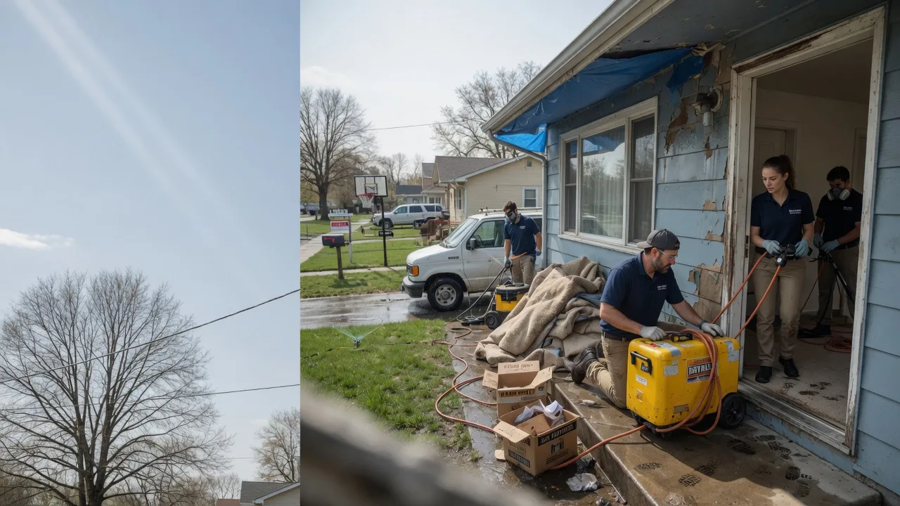 Basement Flood Cleanup in Kingman, IN near me